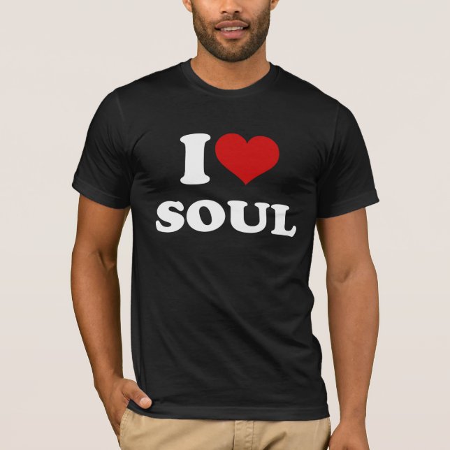 T-shirt I Love Soul (Devant)