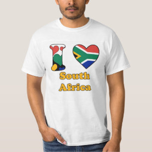 T-shirt I love South Africa