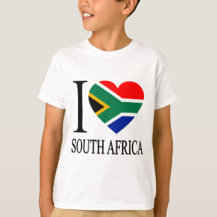 T-shirt I Love South Africa