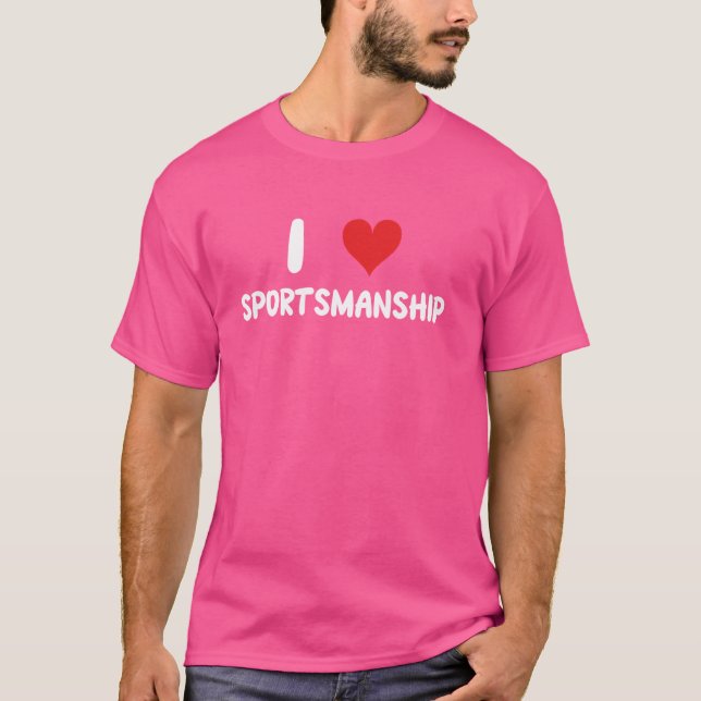 T-shirt I Love Sportsskill - Coach Coaching Baseball Sof (Devant)