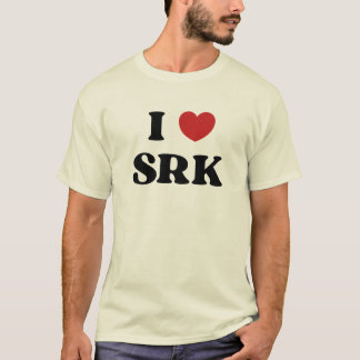 T-shirt I Love SRK - I Love Shahrukh Khan