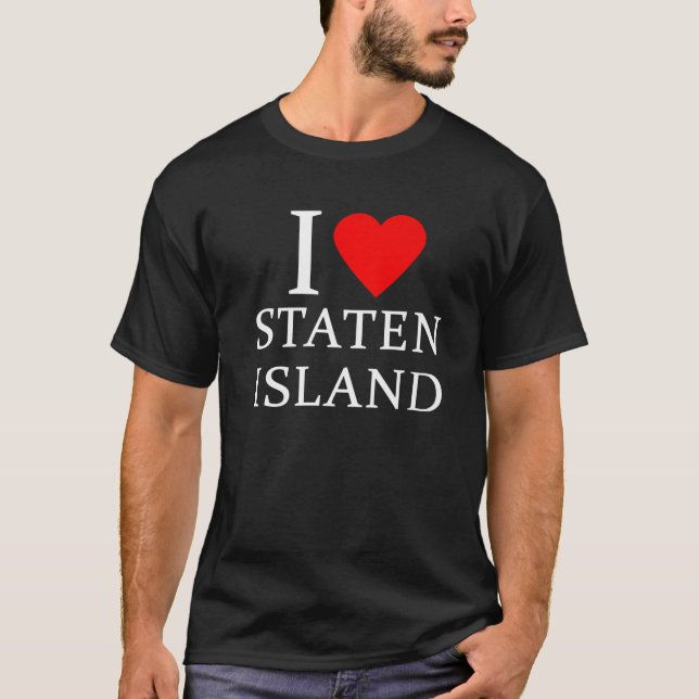 T-shirt I Love Staten Island (Devant)