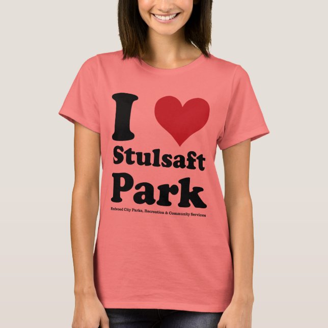 T-shirt I LOVE Stulsaft Park (Devant)