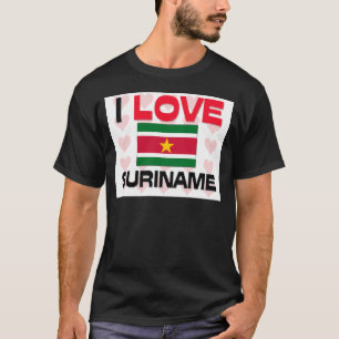 T-shirt I Love Suriname