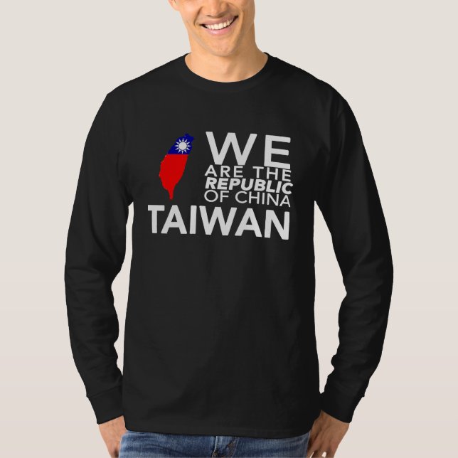 T-shirt I Love Taiwan Flag Taiwanese Taiwan Pride ROC Taip (Devant)