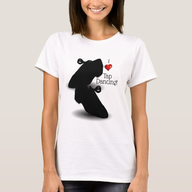 T-shirt I Love tap (Devant)