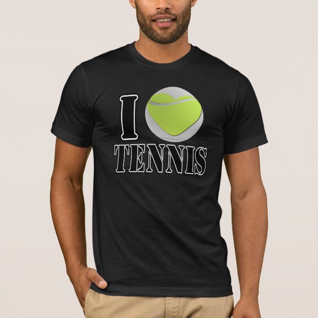 T-shirt I Love Tennis (Devant)