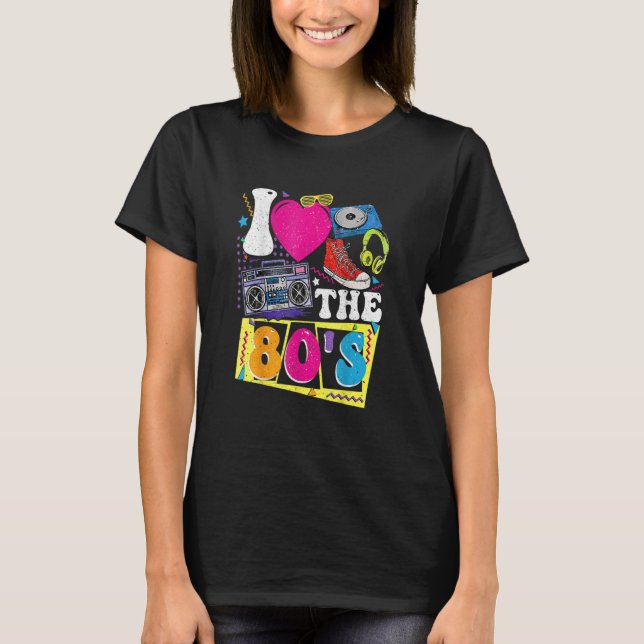 T-shirt I Love The 80s I Love The 80's 1 (Devant)