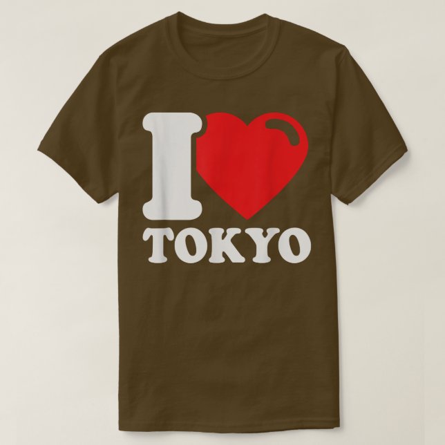 T-shirt I Love Tokyo (Design devant)
