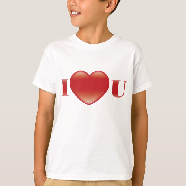 T-SHIRT I_LOVE_U (Devant)