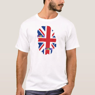 T-shirt I Love UK Art Print