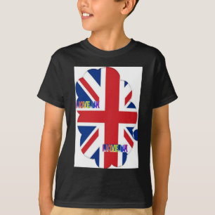 T-shirt I Love UK Art Print