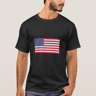 T-shirt I Love USA Enjoy United States Of America Flag Gra