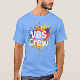 T-shirt I Love VBS 2022 Crew Vacation Bible School Paint S
