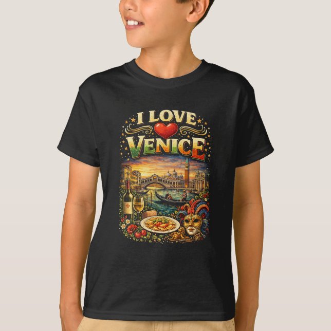 T-shirt I Love Venice (Devant)