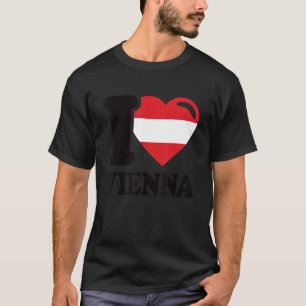 T-shirt I Love Vienna Capital Of Austria I Love Vienna 1