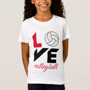 T-Shirt I Love volleyball
