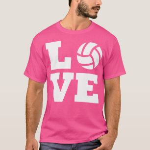 T-shirt I Love Volleyball Amateurs