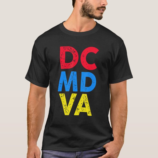 T-shirt I Love Washington D C DMV Native 2 (Devant)