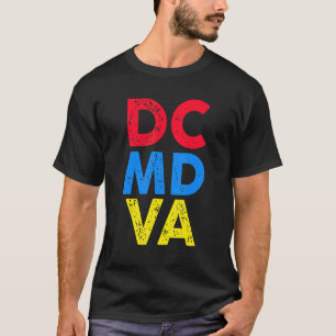 T-shirt I Love Washington D C DMV Native 2