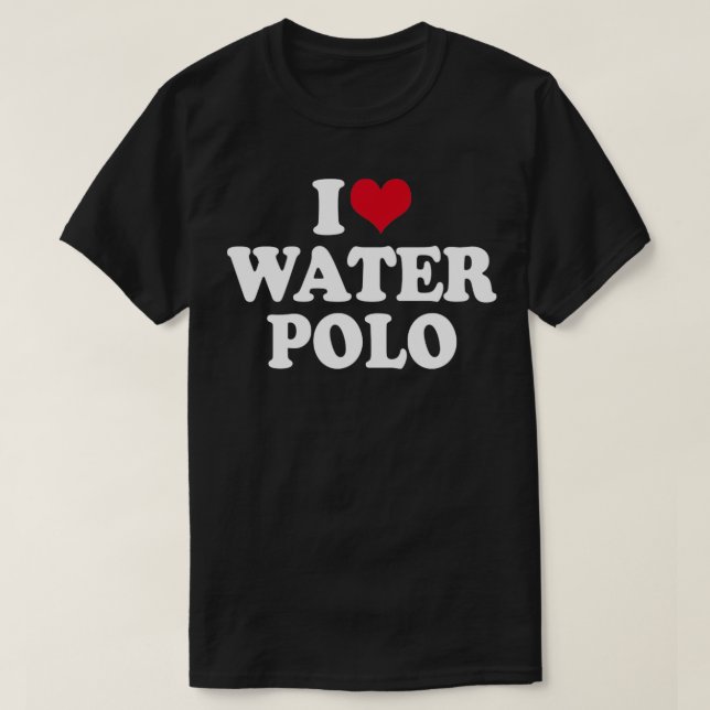 T-shirt I Love Water Polo (Design devant)