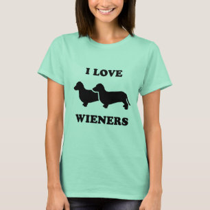 T-shirt I Love wieners 2