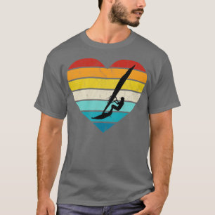 T-shirt I Love Windsurf Sports Nautique Surf