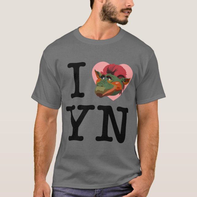 T-shirt I Love Yew Nork (Devant)