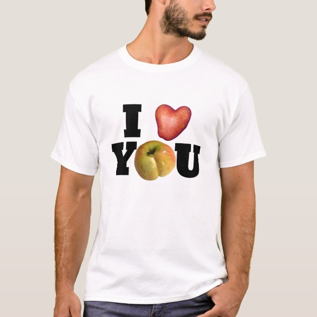 T-shirt I LOVE YOU (Devant)