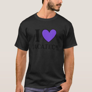 T-shirt I Love Zacatecas Mexique Vacances 7