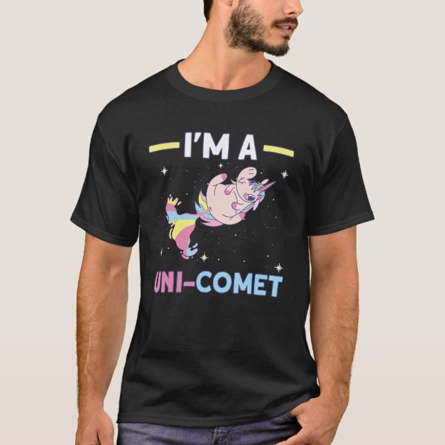T-shirt I M A Uni Comet Comet Unicorn (Devant)