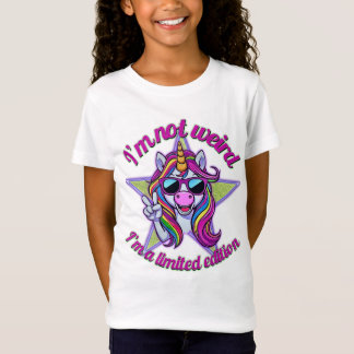 T-Shirt I’m Not Weird I’m a Limited Edition Unicorn Desi