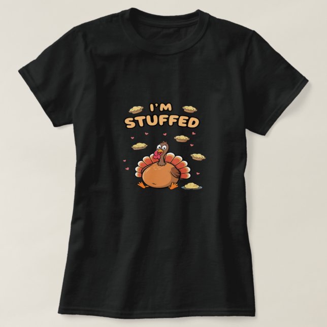T-SHIRT I’M STUFFED (Design devant)