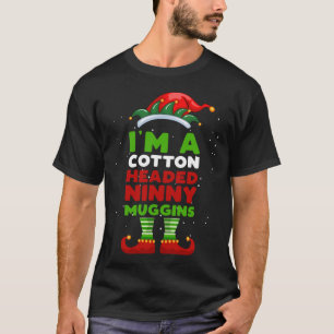 T-shirt I_m Un Coton Dirigé Ninny Muggins Noël Elf I_