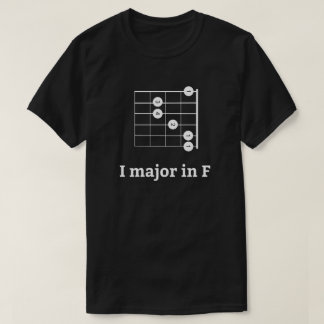 T-shirt I Major En F | Guitare Chord