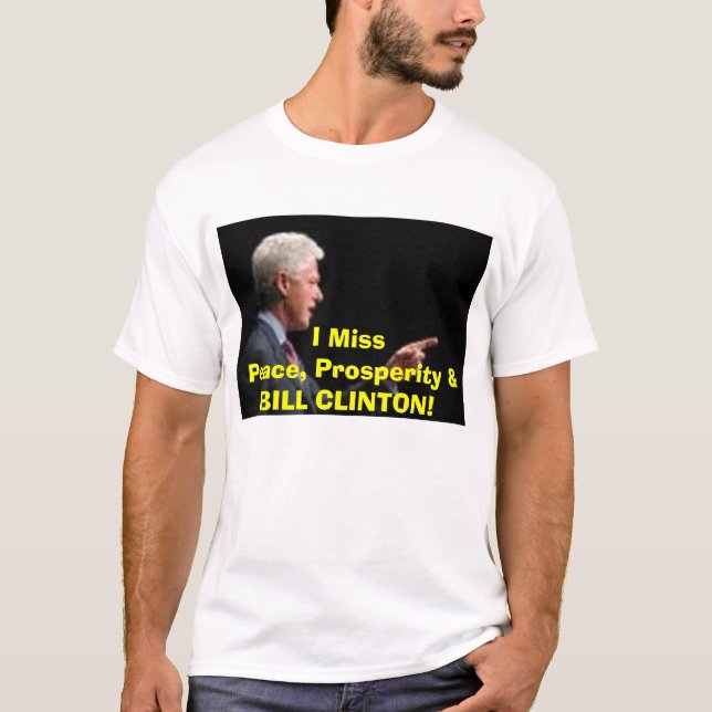 T-SHIRT I MLLE BILL CLINTON (Devant)