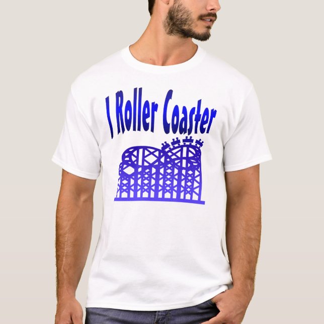 T-shirt I montagnes russes (Devant)