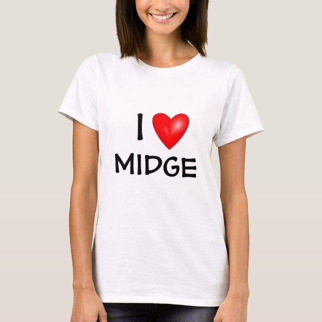 T-shirt I MOUCHERON de coeur (Devant)