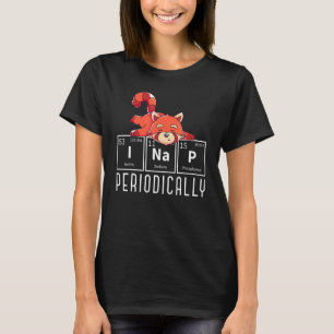 T-shirt I Nap Périodiquement Forêt Animal Sleepy Panda Rou