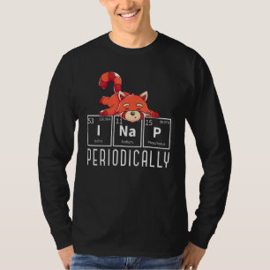 T-shirt I Nap Périodiquement Forêt Animal Sleepy Panda Rou