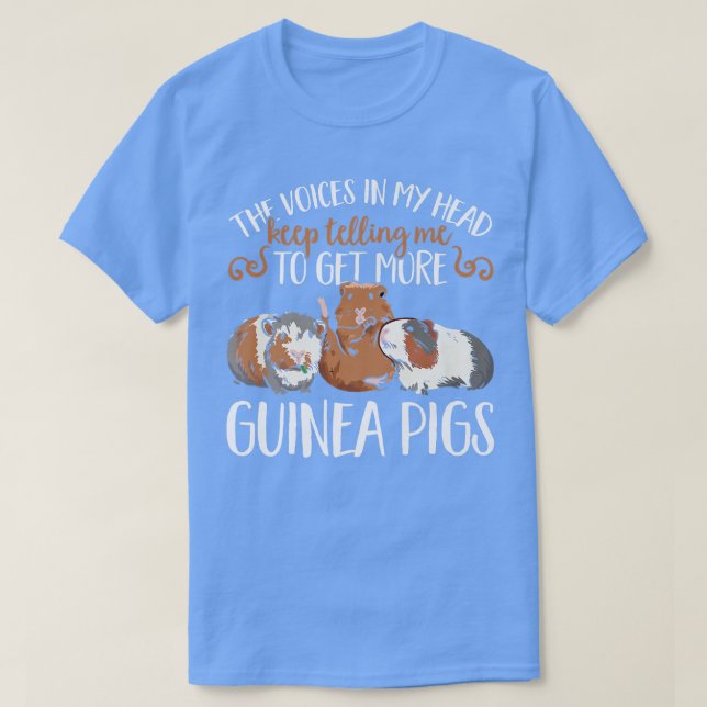 T-shirt I Need More Guinea Pigs Funny Furry Potato  (Design devant)