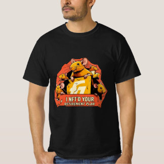 T-shirt I NFT votre régime de retraite - Cristaux