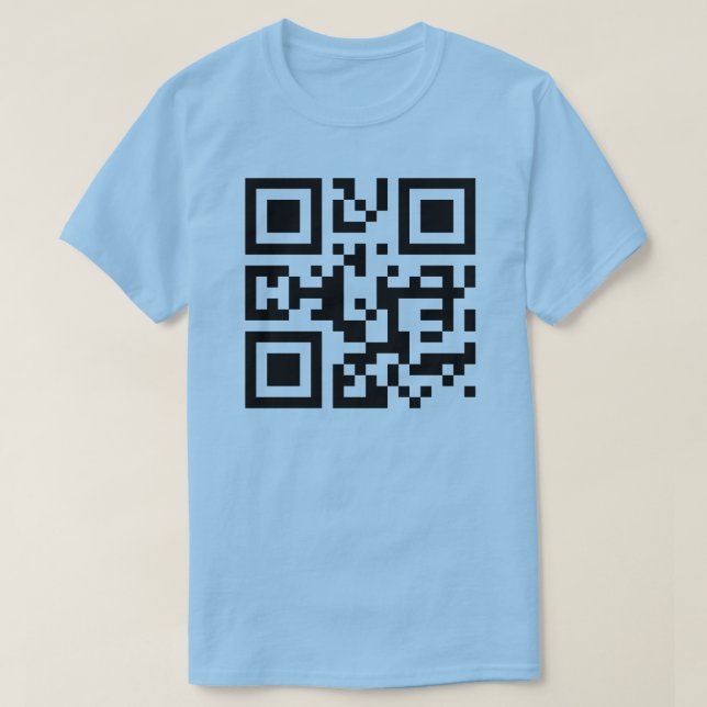 T-shirt I❤NY -- Code de QR (Design devant)