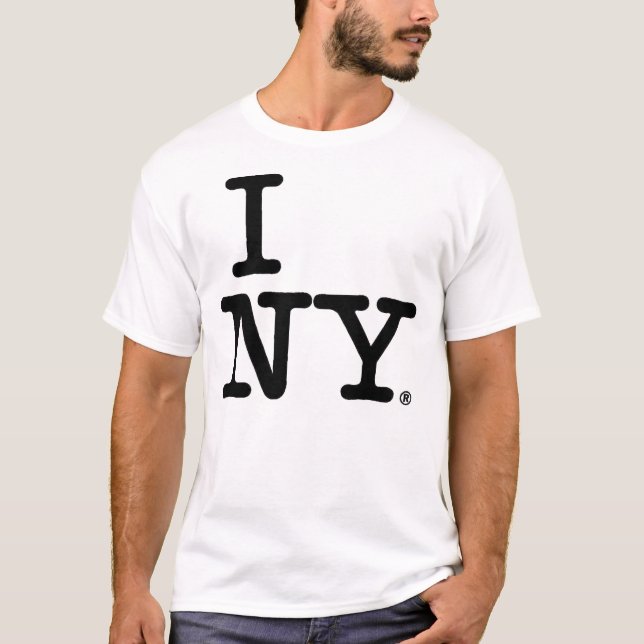 T-shirt I NY (vide) (Devant)