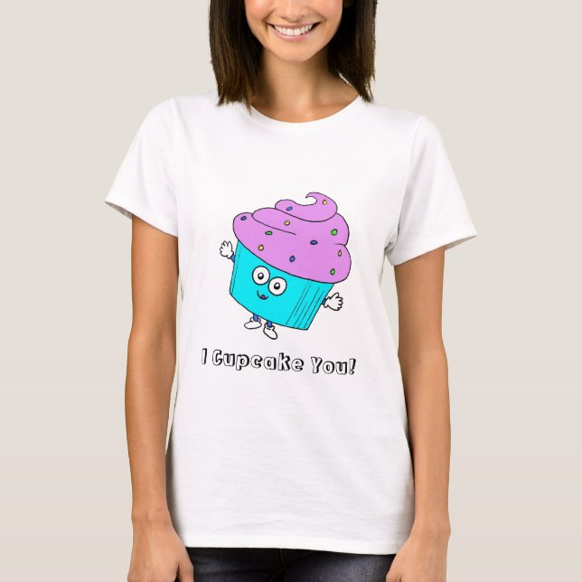 T-shirt I petit gâteau vous ! (Devant)
