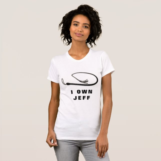 T-SHIRT I POSSÉDER JEFF (Devant entier)