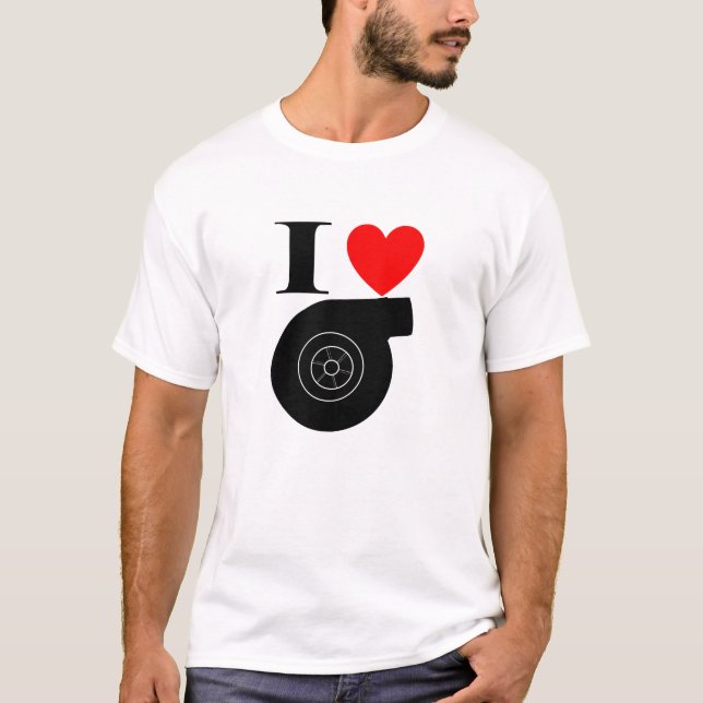 T-shirt I poussée de coeur (Devant)