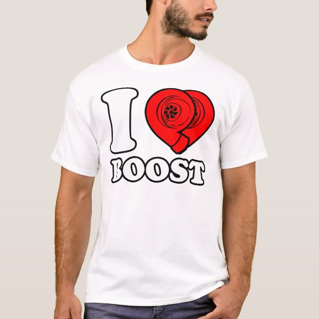T-shirt I poussée de coeur (Devant)