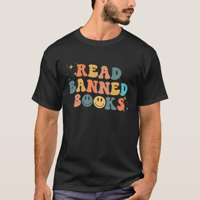 T-shirt I Read Banned Books Week Librarian Freadom Reader (Devant)