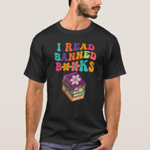 T-shirt I Read Banned Books Week Librarian Freadom Reader